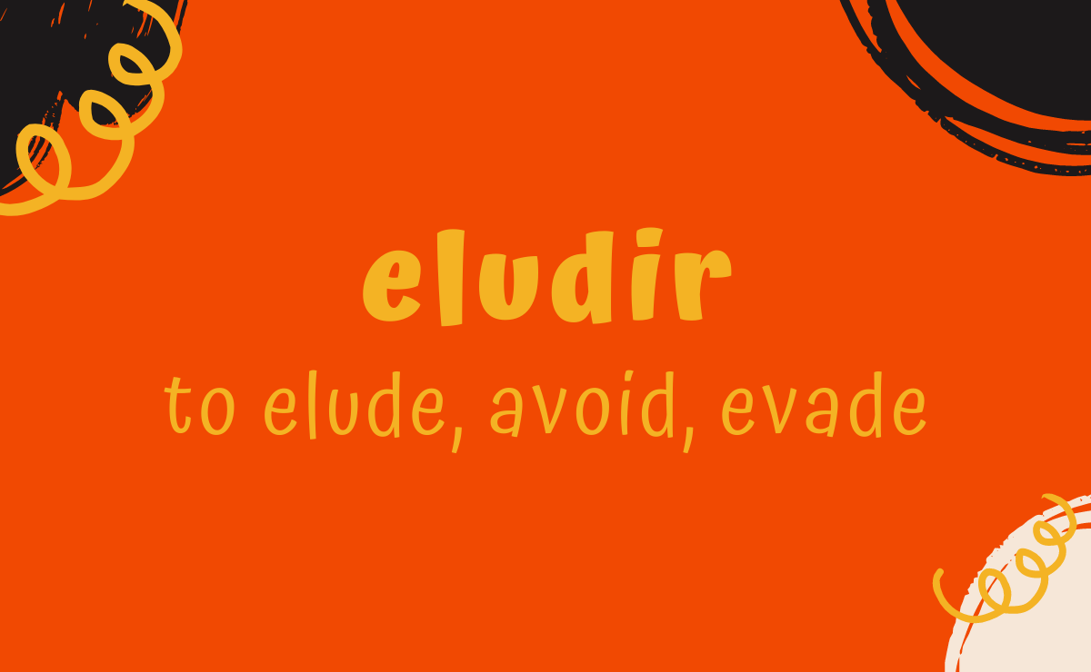 Eludir conjugation - to elude